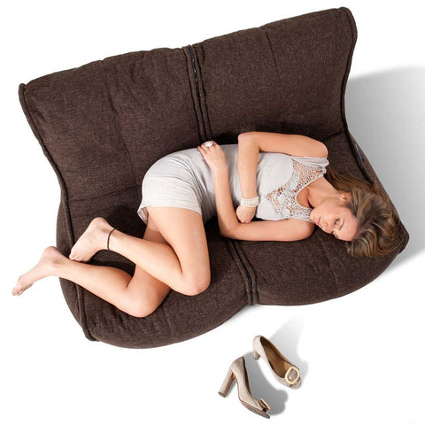 Tvillingsoffa säckstol 