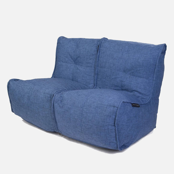 Twin Couch Modulsofa Blue Jazz Innedørs saccosekk