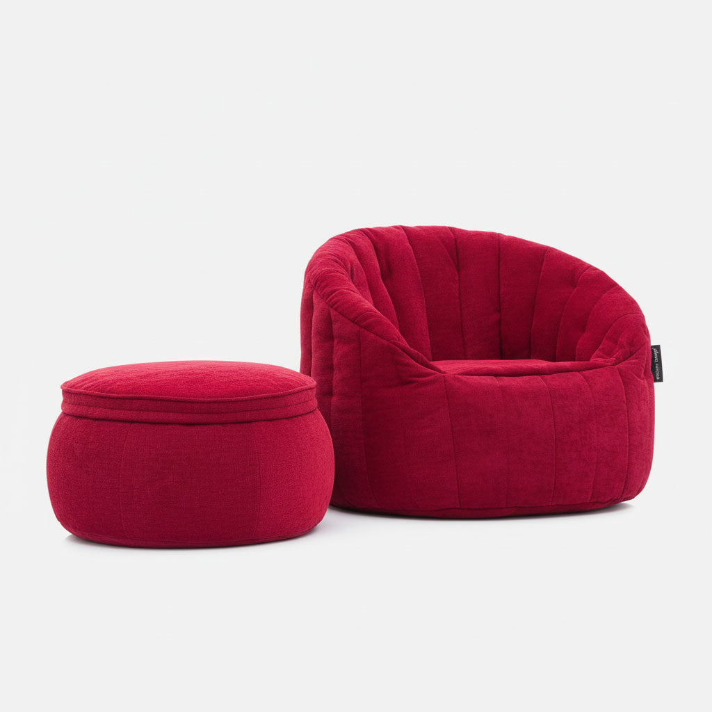 Butterfly Chaise Set Wildberry Deluxe Inomhus set