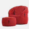 Butterfly Chaise Sett Crimson Vibe (Sunbrella) Utendørs sett