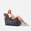 Evolution Sofa Black Rock (Sunbrella) Utendørs saccosekk