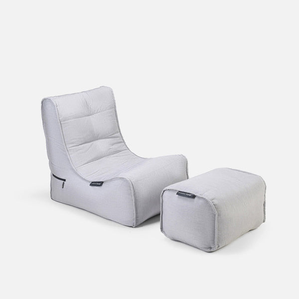 Evolution Sofa Maldives Gray (Sunbrella) Utendørs saccosekk