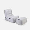 Evolution Sofa Maldives Gray (Sunbrella) Utendørs saccosekk