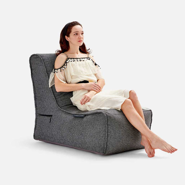 Evolution Sofa Titanium Weave Utendørs saccosekk