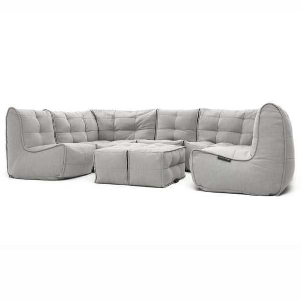 Mod 6 Lounge Max Modulsofa Keystone Gray Innedørs modulsofa