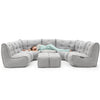 Mod 6 Lounge Max Modulsofa Keystone Gray Innedørs modulsofa