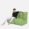 Twin Couch Modulsofa Lime Citrus Innedørs saccosekk