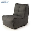 Link Single Modulsofa Titanium Weave