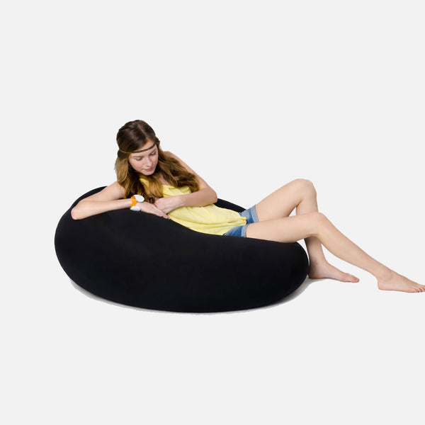 Space Pod Ballistic Black Innedørs saccosekk