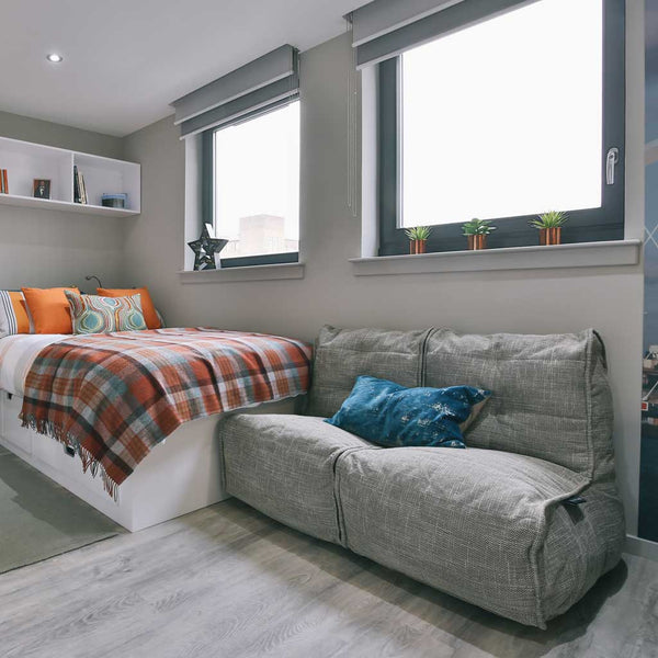 Twin Couch Modulsofa Eco Weave Innedørs saccosekk