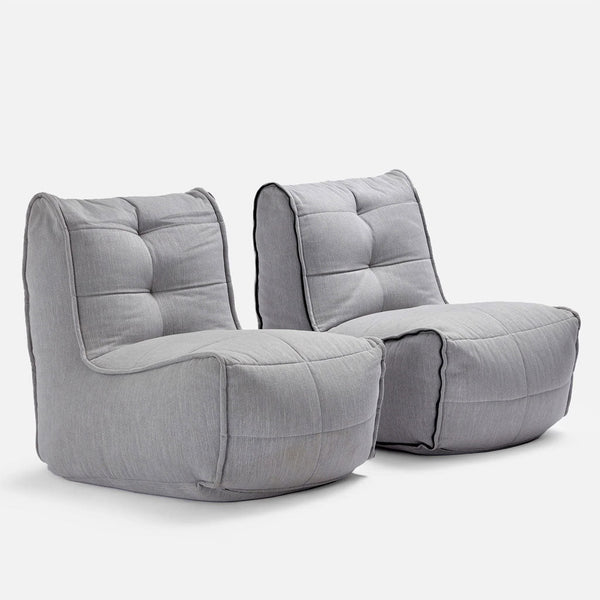 Twin Couch Modulsofa Keystone Gray Innedørs saccosekk