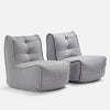 Twin Couch Modulsofa Keystone Gray Innedørs saccosekk