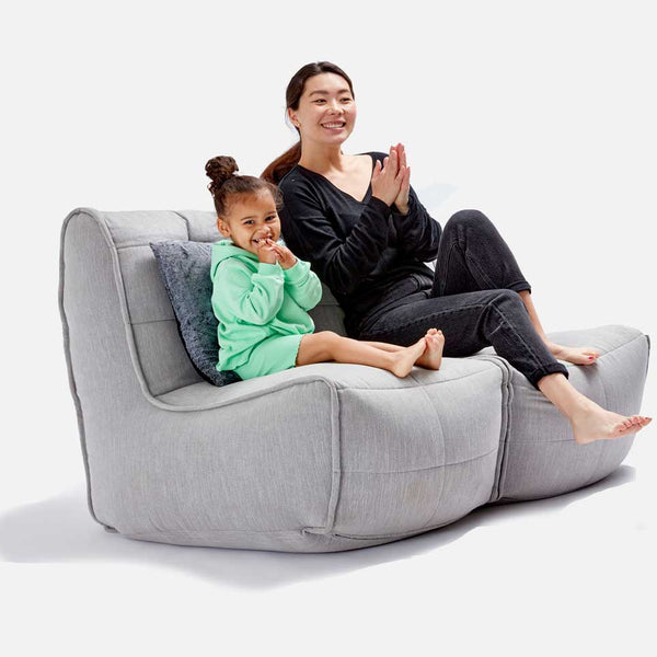 Twin Couch Modulsofa Keystone Gray Innedørs saccosekk