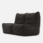Twin Couch Modulsoffa Black Sapphire 