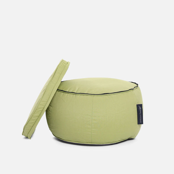 Wing Ottoman Limespa (Sunbrella) Utendørs saccosekk