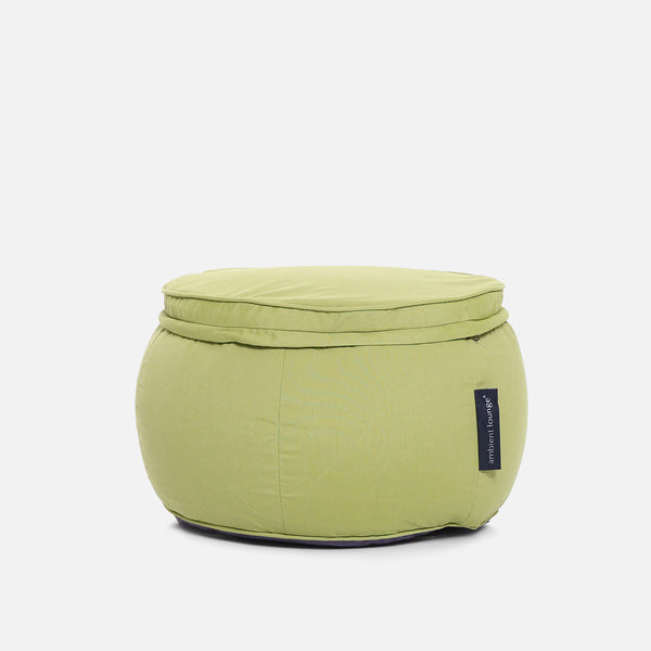 Wing Ottoman Limespa (Sunbrella) Utendørs saccosekk