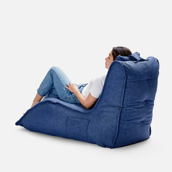 Avatar Lounger Blue Jazz Innedørs saccosekk