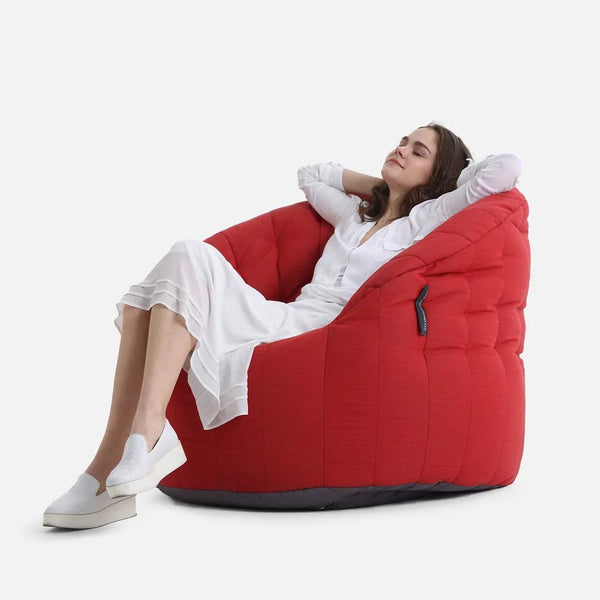 Butterfly Sofa Crimson Vibe (Sunbrella) Utendørs saccosekk