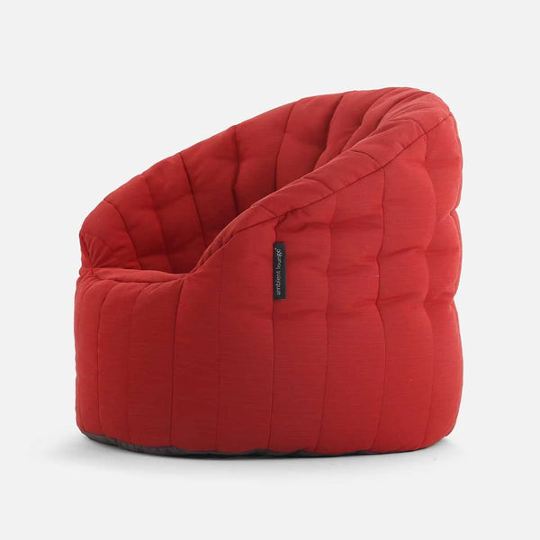 Butterfly Sofa Crimson Vibe (Sunbrella) Utendørs saccosekk
