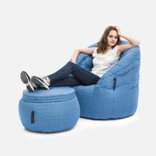 Butterfly Chaise Set Oceana Utomhusset