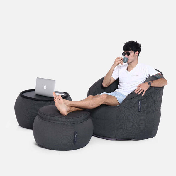 Contempo Package Set Black Rock (Sunbrella) utomhusset