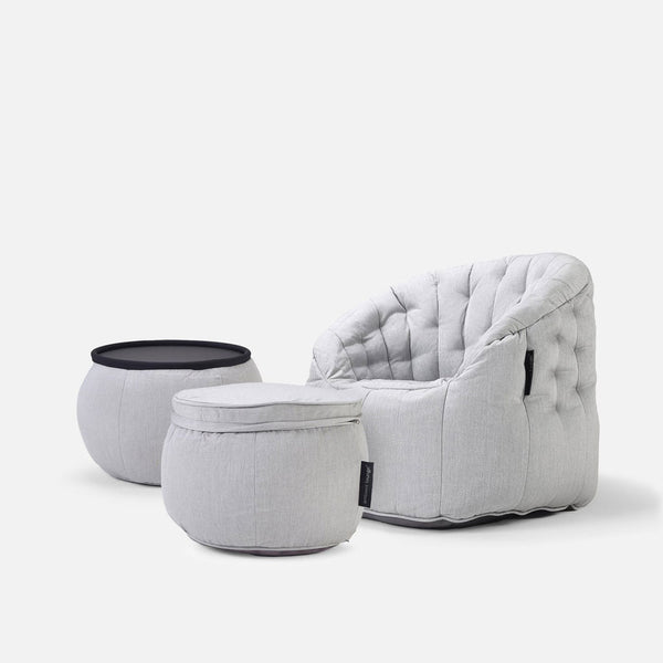 Versa Table Maldives Gray Utendørs saccosekk