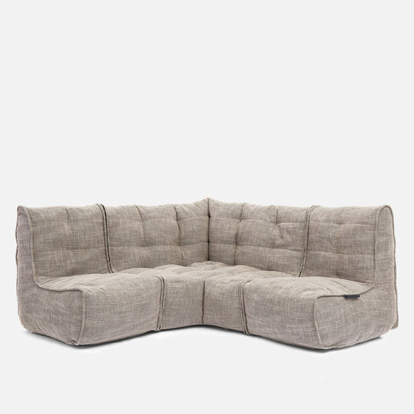 Mod 3 Cozy Corner Modulsofa Eco Weave Modulsofa
