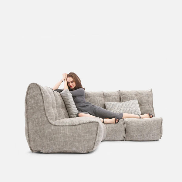 Mod 3 Cozy Corner Modulsofa Eco Weave Modulsofa