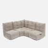 Mod 3 Cozy Corner Modulsofa Eco Weave Modulsofa