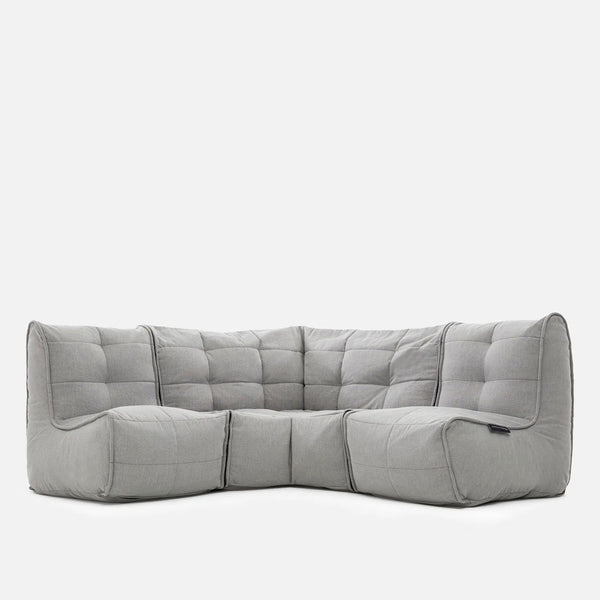 Mod 3 Cozy Corner Modulsofa Keystone Gray Innedørs modulsofa