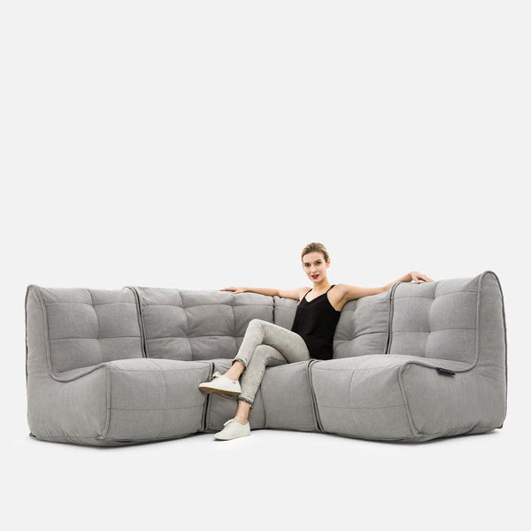 Mod 3 Cozy Corner Modulsofa Keystone Gray Innedørs modulsofa