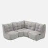 Mod 3 Cozy Corner Modulsofa Keystone Gray Innedørs modulsofa
