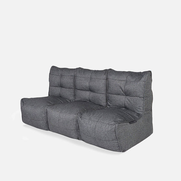 Mod 3 Movie Couch Modulsofa Titanium Weave Utendørs modulsofa