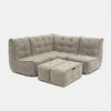 Mod 4 Corner Deluxe Modulsofa Eco Weave Innedørs modulsofa