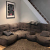 Mod 4 L Sofa Modulsofa Luscious Gray Innedørs modulsofa