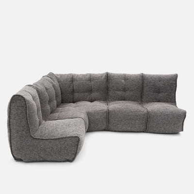 Modulsoffa 4 L Soffa Modulsoffa Luscious Grå 