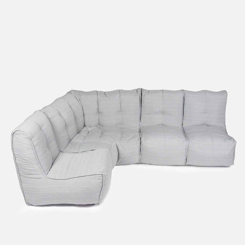 Mod 4 L Sofa Modulsofa Silverline Utendørs modulsofa