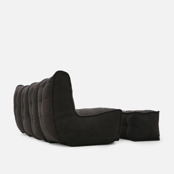 Mod 4 Quad Couch Modulsofa Black Sapphire Innedørs modulsofa