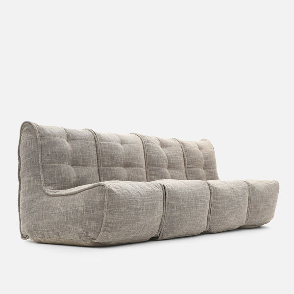 Mod 4 Quad Couch Modulsoffa Eco Weave Inomhus modulsoffa