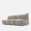 Mod 4 Quad Couch Modulsoffa Eco Weave Inomhus modulsoffa