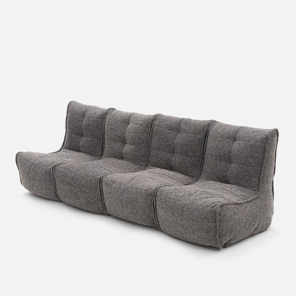Mod 4 Quad Couch Modulsoffa Luscious Gray Inomhus modulsoffa