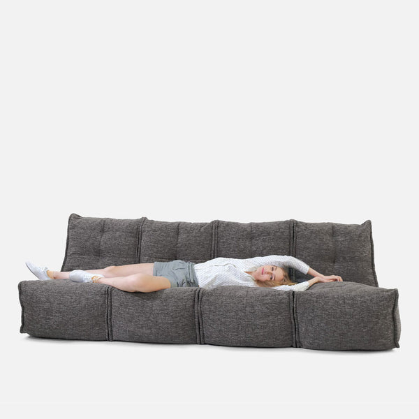Mod 4 Quad Couch Modulsoffa Luscious Gray Inomhus modulsoffa