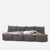 Mod 4 Quad Couch Modulsoffa Luscious Gray Inomhus modulsoffa