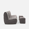 Mod 4 Quad Couch Modulsoffa Luscious Gray Inomhus modulsoffa