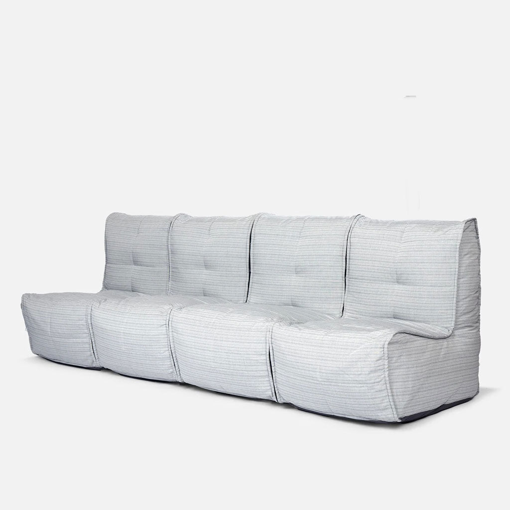Mod 4 Quad Couch Modulsofa Silverline Utendørs modulsofa