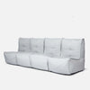Mod 4 Quad Couch Modulsoffa Silverline Utomhus modulsoffa