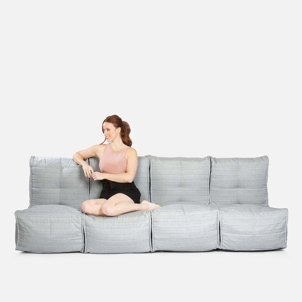 Mod 4 Quad Couch Modulsoffa Silverline Utomhus modulsoffa