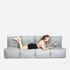 Mod 4 Quad Couch Modulsoffa Silverline Utomhus modulsoffa