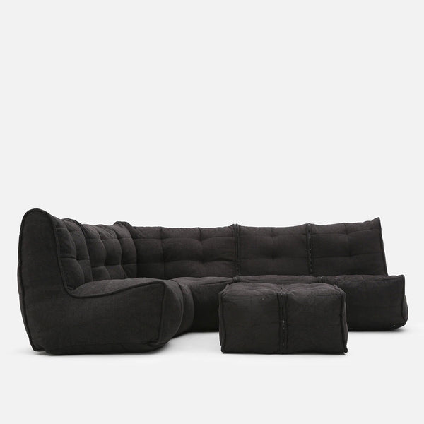 Mod 5 Living Lounge Modulsofa Black Sapphire Innedørs modulsofa