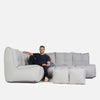 Mod 5 Living Lounge Modulsoffa Silverline Utomhus modulsoffa